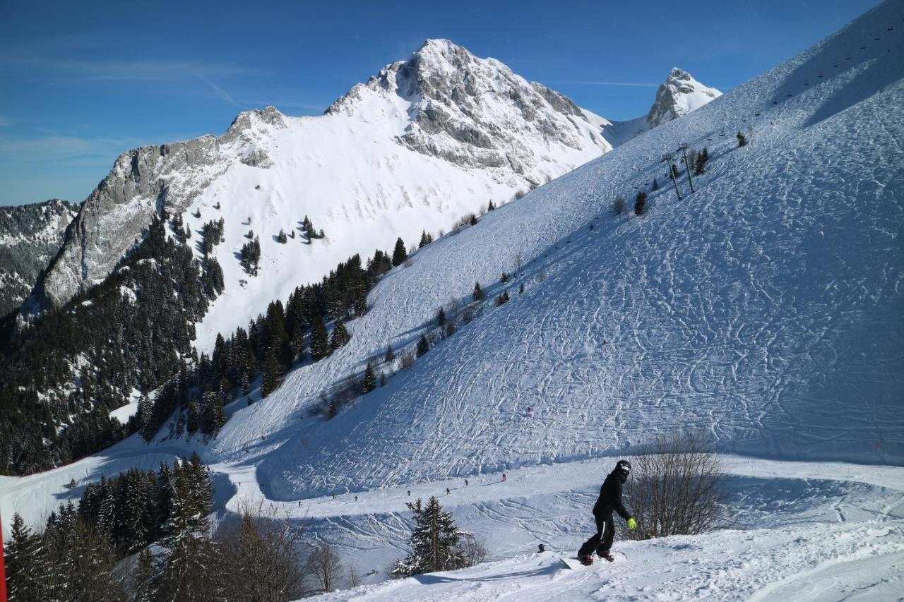 Appartement T2 A Bernex Avec Wifi, Vue Sur Montagne Eksteriør billede