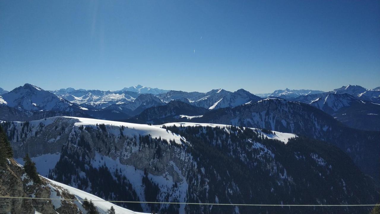 Appartement T2 A Bernex Avec Wifi, Vue Sur Montagne Eksteriør billede